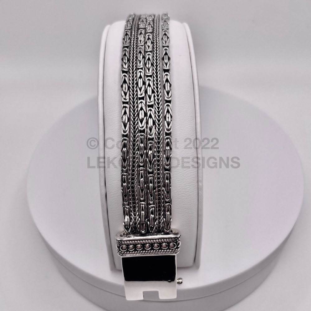 SILPADA - Sterling Silver  - 6-Strand “Go Gorgeous” Bracelet